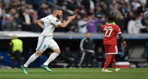 بنزيمة يعود للمران مع الملكي قبل 3 أيام من نهائي كييف